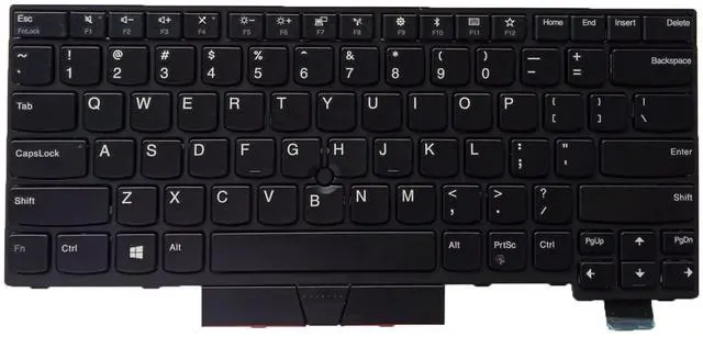 Main image of Laptop Replacement US Layout No Pointer Keyboard for Lenovo ThinkPad T470 T480 A475 A485 01HX459 01AX487 01HX499 01HX419 01AX528 01AX364 01AX405 01AX446 01HX339 01HX379 01HX299