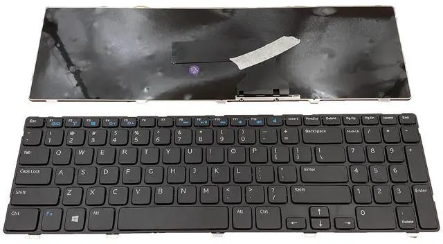 Alt view image 2 of 7 - Laptop Replacement US Layout Keyboard for DELL Inspiron 15 3521 3537 15v-1316 15R 3521 3537 5521 5528 5537 5535 M531R, atitude 3540, Vostro 2521 09D97X 9D97X 0YH3FC
