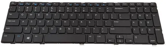 Alt view image 5 of 7 - Laptop Replacement US Layout Keyboard for DELL Inspiron 15 3521 3537 15v-1316 15R 3521 3537 5521 5528 5537 5535 M531R, atitude 3540, Vostro 2521 09D97X 9D97X 0YH3FC