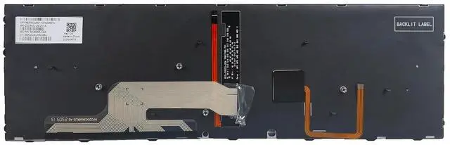 Alt view image 5 of 6 - Laptop Replacement US Layout with Pointer and backlightt Keyboard for HP ZBOOK 15 G5 G6 17 G5 G6 US Keyboard with Point L29635-001 L12765-001 L28407-001