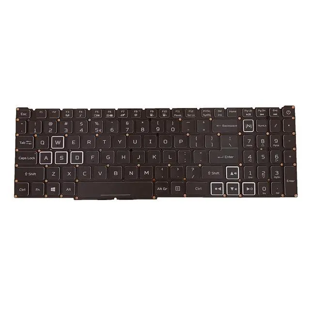 Alt view image 3 of 7 - Laptop Replacement US Layout RGB Colorful Backlight Keyboard for Acer Nitro 5 AN515-57 AN515-45 Predator Helios 300 PH315-54 PH317-51 LG05P-N10BR LG05P-N12B3 LG05P-N12B3L