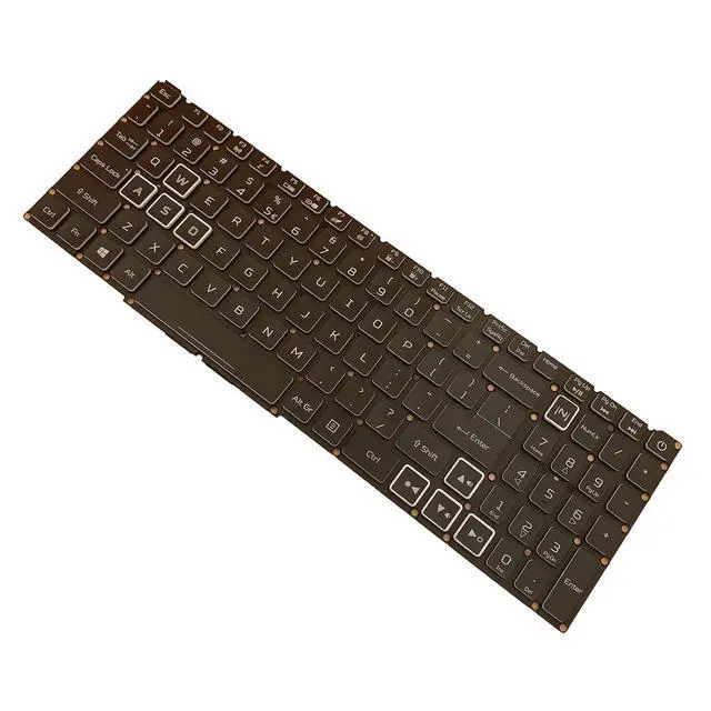 Alt view image 7 of 7 - Laptop Replacement US Layout RGB Colorful Backlight Keyboard for Acer Nitro 5 AN515-57 AN515-45 Predator Helios 300 PH315-54 PH317-51 LG05P-N10BR LG05P-N12B3 LG05P-N12B3L