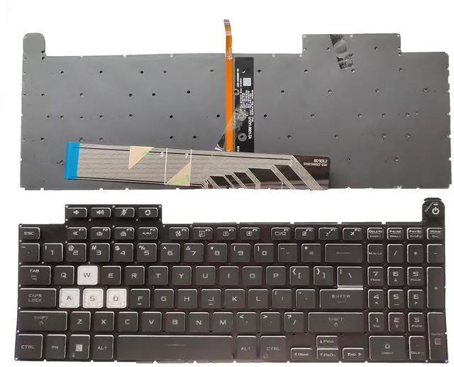 Main image of Laptop Replacement US Layout Backlit Keyboard for Asus TUF Gaming A15 F15 FA507 FA507R FX507 FX507R FX507Z FX507ZM FX517 FX517ZC FX517ZM FX517ZR FX517ZE Gaming A17 FA707 FA707RC F17 FX707