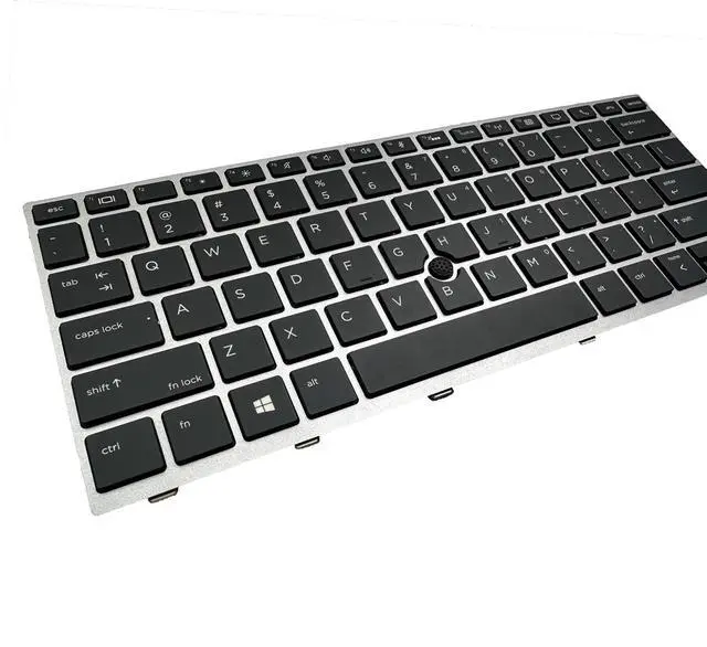 Alt view image 2 of 5 - Laptop Replacement US Layout with Pointer and Backlit Keyboard for HP EliteBook 730 G5 735 G5 830 G5 836 G5 735 G6 830 G6 836 G6 P/N: L13697-001 6037B0135401