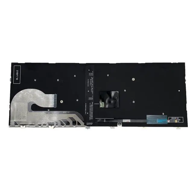 Alt view image 5 of 7 - Laptop Replacement US Keyboard for HP EliteBook 840 G5 846 G5 745 G5 US Silver Frame with Backlit with Pointer