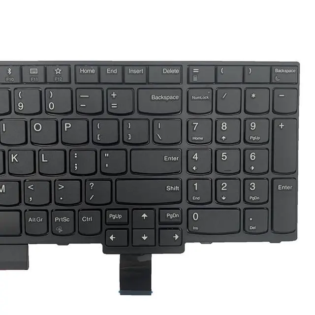 Alt view image 6 of 7 - Laptop Replacement US Layout No Pointer Keyboard for Lenovo IBM ThinkPad T570 T575 T580 P51S P52S 01ER582 01ER541 SN20M07934 01HX219 01HX259 SN20P41561 SN20P41521