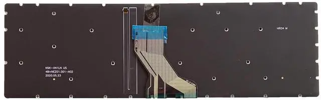 Alt view image 3 of 3 - Laptop Replacement US Layout with Backlit Keyboard for HP 250 G7 255 G7 15-DA 15-DB 15-DK 15-DR 15-DW 15-DU 15S-DU 15-DY 15s-DY 15s-EQ 15-EF 15s-FQ 15-GW 17-CA. Home 17-by TPN-C135 TPN-C136