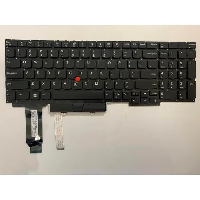Alt view image 2 of 7 - Laptop Replacement US Keyboard for Lenovo Thinkpad E15 Gen 1 E15 Gen 2 2020 (20T8 20T9 20TD 20TE)