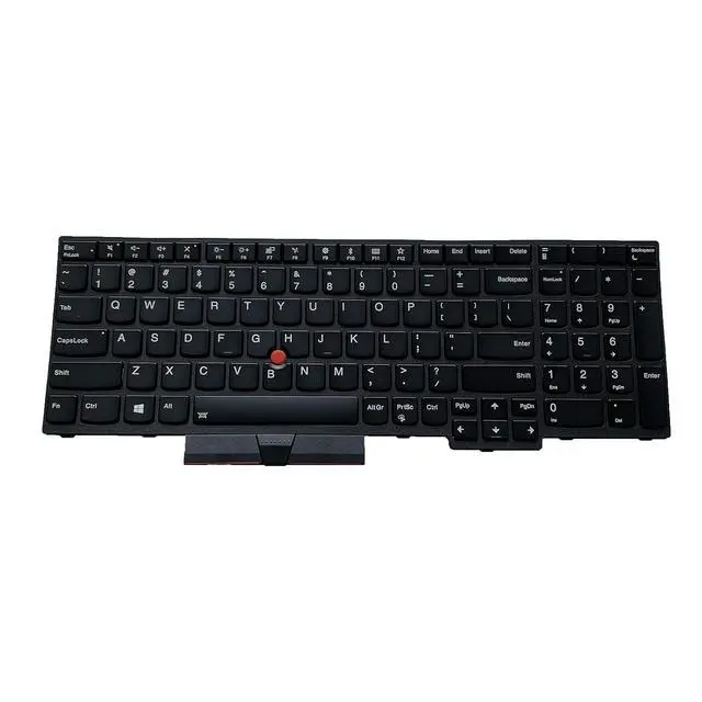 Alt view image 3 of 7 - Laptop Replacement US Layout with backlight Keyboard For Lenovo ThinkPad E580 E585 L580 E590 E595 L590 T590 P15S P52 P72 P53 P73 P53 P52 T15(Not Fit P52s)SN5372BL PK131671B00 01YP760 01YP680