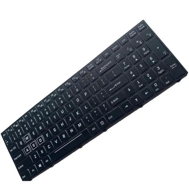 Alt view image 7 of 7 - Laptop Replacement US Layout Color backlit Keyboard For Clevo N850 N855HJ1 N857HJ1 N870HJ1 N850HP6 N870HP6 CVM15F23USJ4309 6-80-N85H0-011-1 CVM15F23USJ430B CVM15F2300J430M 6-80-N85H3-191-1 Black
