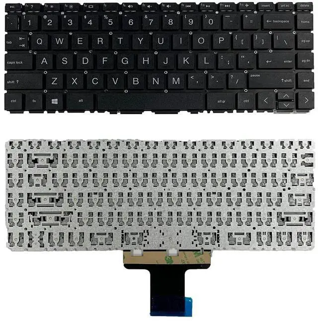 Main image of Laptop Replacement US Layout Keyboard for HP Pavilion x360 14-cd 14m-cd 14t-cd 14-ce 14-CE0510SA 14-CE0504SA Black