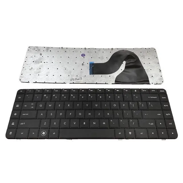 Alt view image 2 of 7 - Laptop Replacement US Layout Keyboard for HP Compaq Presario CQ62 G62 G56 CQ56 CQ62-100 CQ62-200 CQ62-300 Series 595199-001 613386-001 6098 Cq56-100 G56-100 G62-340US