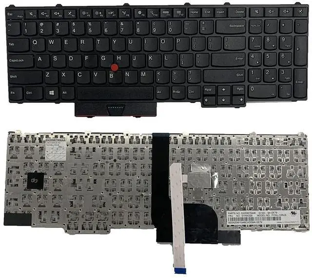 Main image of Laptop Replacement US Layout Keyboard for Lenovo ThinkPad P50(20EN/20EQ) P70(20ER/20ES) P51 P71 Without Backlit P/N: 00PA288 SN20K85114 00PA247 0BH00HH SN20H35156 00PA329 00PA247