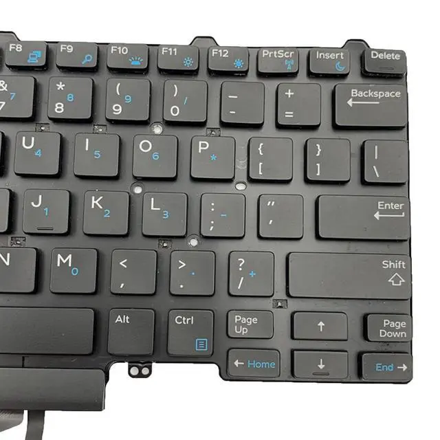Alt view image 6 of 7 - Laptop Replacement US Layout with Pointer and Backlight Keyboard for Dell EducationLatitude E5450 E5470 E5480 E7450 P40G E7470 E7480,Latitude 14 5480 5488 5490 5491 7480 7490 04VMV0