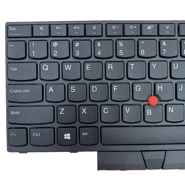 Alt view image 6 of 7 - Laptop Replacement US Layout with Pointing Keyboard for Lenovo ThinkPad T470 T480 A475 A485 Laptop No Backlight (Not Fit T470s T470p T480s T480p) 01HX459 01AX487 01HX499 01HX419 01AX528