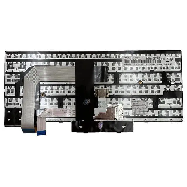 Alt view image 5 of 7 - Laptop Replacement US Layout with Pointing Keyboard for Lenovo ThinkPad T470 T480 A475 A485 Laptop No Backlight (Not Fit T470s T470p T480s T480p) 01HX459 01AX487 01HX499 01HX419 01AX528