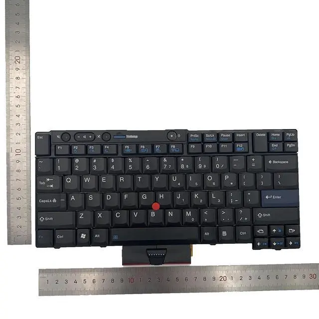 Alt view image 4 of 7 - Laptop Replacement Keyboard for Lenovo ThinkPad T400S T410 T410S T410I T410SI T420 T420I T420S T510 T510I T520 W510 W520 X220 X220I X220S X220T US Layout Black