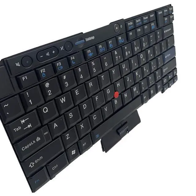 Alt view image 6 of 7 - Laptop Replacement Keyboard for Lenovo ThinkPad T400S T410 T410S T410I T410SI T420 T420I T420S T510 T510I T520 W510 W520 X220 X220I X220S X220T US Layout Black