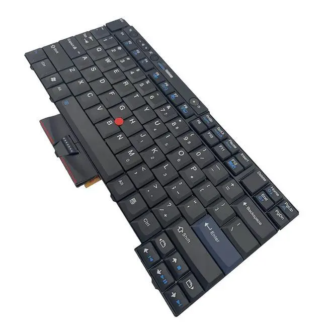 Alt view image 7 of 7 - Laptop Replacement Keyboard for Lenovo ThinkPad T400S T410 T410S T410I T410SI T420 T420I T420S T510 T510I T520 W510 W520 X220 X220I X220S X220T US Layout Black