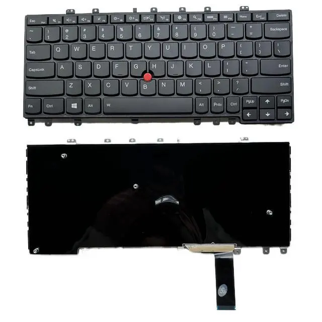 Alt view image 4 of 7 - Laptop Replacement US Layout No Backlit Keyboard for Lenovo Thinkpad S1 Yoga 12 Yoga S240 Keyboard SN20A45458 04Y2620