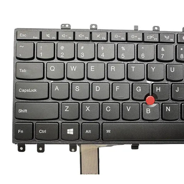Alt view image 7 of 7 - Laptop Replacement US Layout No Backlit Keyboard for Lenovo Thinkpad S1 Yoga 12 Yoga S240 Keyboard SN20A45458 04Y2620