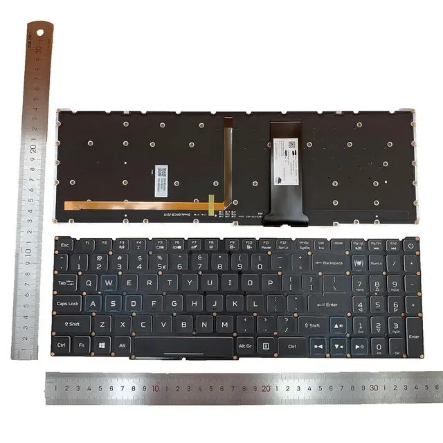 Alt view image 2 of 7 - Laptop Replacement US Layout RGB Colorful Backlight Keyboard for Acer Nitro 5 AN515-43 AN515-54 AN515-55 AN517-51 Nitro 7 AN715-51 Predator Helios 300 PH315-52 PH315-52-710B PH315-52-76NS