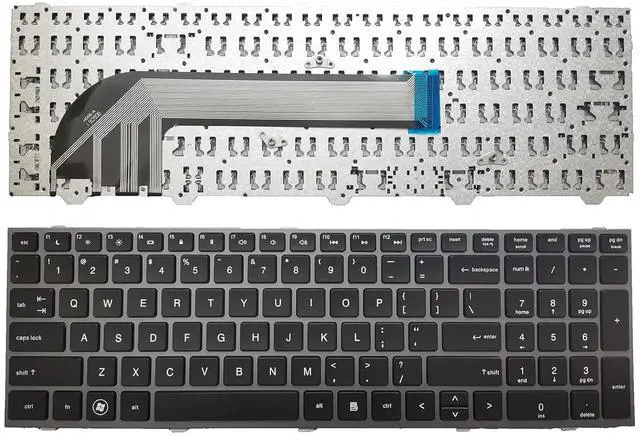 Main image of Laptop Replacement US Layout Keyboard for HP ProBook 4540s 4540 4545s Series Compatible with Part Number 702237-001 683491-001 701485-001 Black