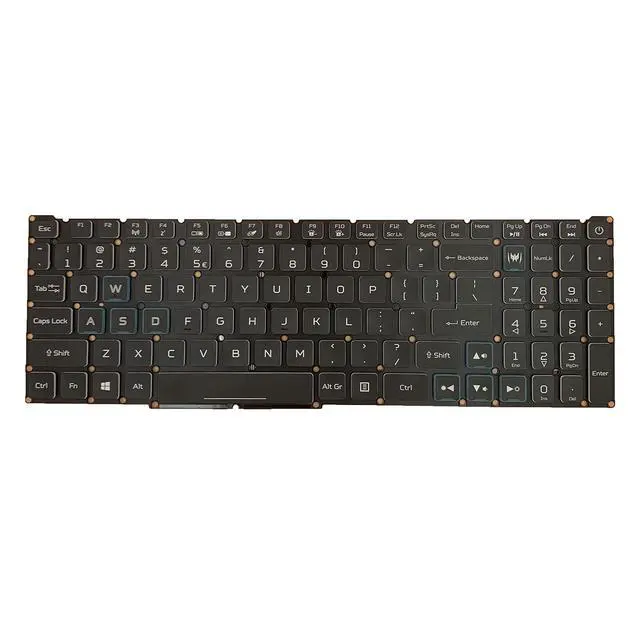 Alt view image 3 of 7 - Laptop Replacement US Layout RGB Colorful Backlight Keyboard for Acer Nitro 5 AN515-43 AN515-54 AN515-55 AN517-51 Nitro 7 AN715-51 Predator Helios 300 PH315-52 PH315-52-710B PH315-52-76NS