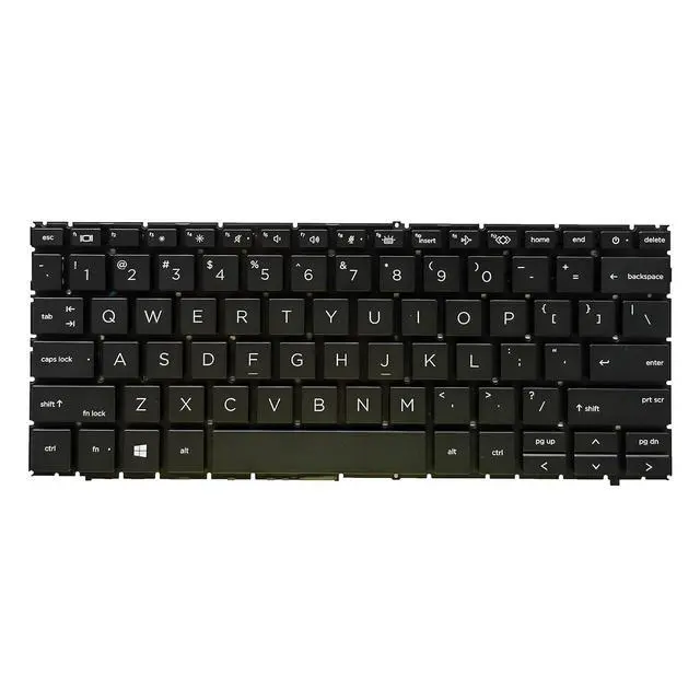 Alt view image 3 of 3 - Laptop Replacement US Layout Keyboard for HP ProBook 440 G9 445 G9 440 G8 445 G8 440 G10 445 G10 Without Frame,No TrackPoint,Backlit Black