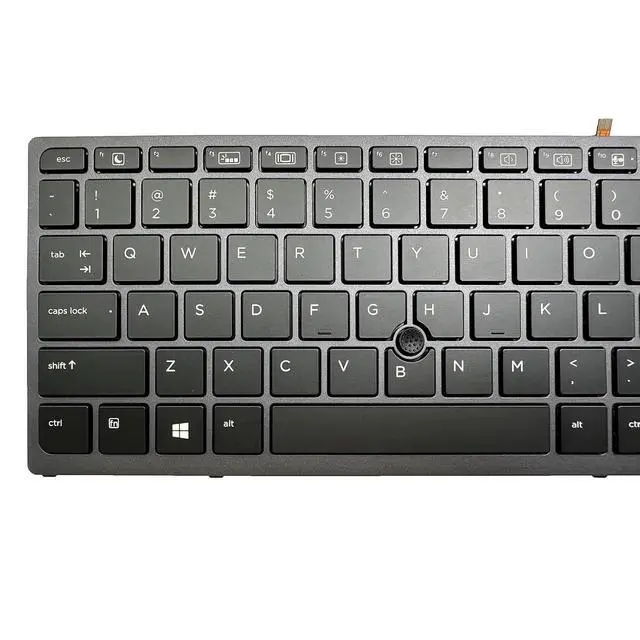 Alt view image 5 of 7 - Laptop Replacement US Layout with Pointer and backlightt Keyboard for HP Zbook 15 G3 G4 Zbook 17 G3 G4 Backlit Pointer US 848311-001 PK131C31A00