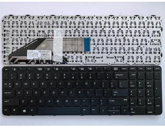 Main image of Laptop Replacement US Layout Keyboard for HP Probook 450 G5 455 G5 470 G5 Keyboard Without Backlit Frame US L00739-001 L09593-001 L01028-001 L01027-001 925741-001