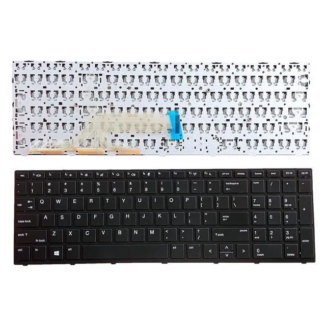 Alt view image 2 of 4 - Laptop Replacement US Layout Keyboard for HP Probook 450 G5 455 G5 470 G5 Keyboard Without Backlit Frame US L00739-001 L09593-001 L01028-001 L01027-001 925741-001