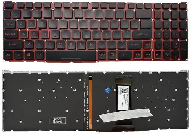Main image of Laptop Replacement US Layout with Backlight Keyboard for Acer Predator Helios 300 PH315-52 PH315-53 PH317-53.Acer Nitro 5 AN515-43 AN515-54 AN517-51 LG05P-N10BR LG05P-N12B3L
