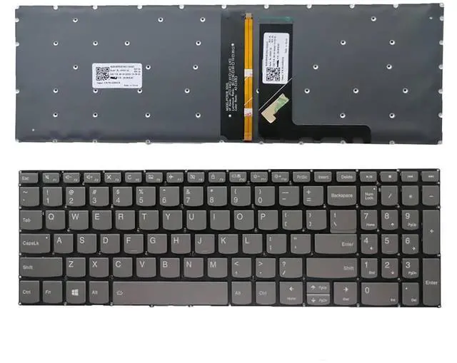 Main image of Laptop Replacement US Layout with Backlight Keyboard for Lenovo ideaPad 330s-15IKB 330s-15ARR, ideapad 3-15IIL05 3-15ARE05 3-15ITL05 3-15IML05, ideapad S340-15IWL S340-15API S340-15IIL