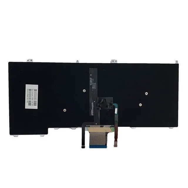 Alt view image 6 of 7 - Laptop Replacement US Layout with Backlit with Pointer Keyboard for Dell Latitude E7440 E7240 E7420 Black