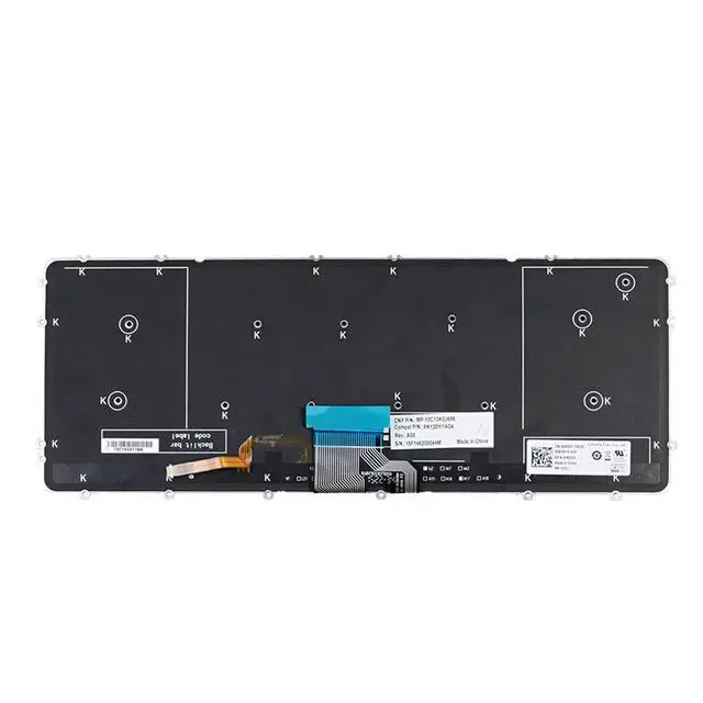 Alt view image 3 of 4 - Laptop Replacement US Layout with Backlit Keyboard for Dell Precision M3800 XPS 15 9530 03H5CJ 3H5CJ WHYH8 0HYYWM US Black