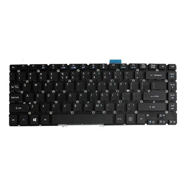 Alt view image 2 of 6 - Laptop Replacement US Layout Keyboard for ACER M5-481 M5-481G M5-481PT M5-481PTG M5-481T M5-481TG Black