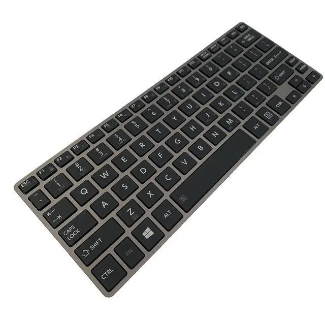 Alt view image 4 of 7 - Laptop Replacement Keyboard for Toshiba Portege Z30 Z30T A B C Z30-A Z30t-A Z30T-A1310 Z30-A1302 Z30-C Z30T-C Z30-B Z30T-B Without Pointing Without Backlight