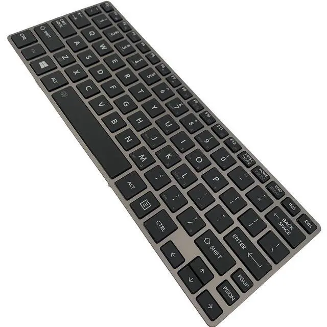 Alt view image 5 of 7 - Laptop Replacement Keyboard for Toshiba Portege Z30 Z30T A B C Z30-A Z30t-A Z30T-A1310 Z30-A1302 Z30-C Z30T-C Z30-B Z30T-B Without Pointing Without Backlight