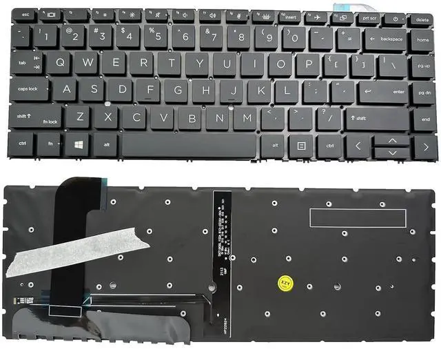 Main image of Laptop Replacement US Layout with Backlight Keyboard for HP EliteBook x360 1040 G7 1040 G8 LK132YK1A00