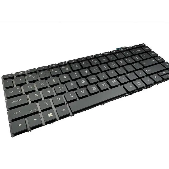 Alt view image 6 of 7 - Laptop Replacement US Layout with Backlight Keyboard for HP EliteBook x360 1040 G7 1040 G8 LK132YK1A00