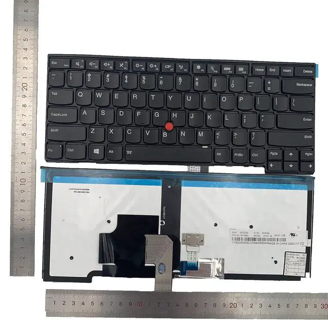 Alt view image 2 of 7 - Laptop Replacement US Layout with Backlight Keyboard for Lenovo ThinkPad T440 T440P T440s T431 E431 L440 T450s L440 L450 L460 L470 T431S T450 e440 e431S T460 0C45328 04Y2763 PK130X72A00