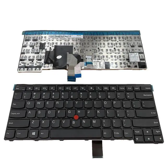 Alt view image 2 of 7 - Laptop Replacement US Layout Keyboard for Lenovo ThinkPad T431 T431S E431 T440 T440P T440S E440 L440 T450 T450S T460 04W2250 04W3025 04W2369 04W3063 04W3174 04X1277 04X1315