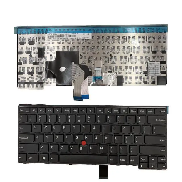 Alt view image 3 of 7 - Laptop Replacement US Layout Keyboard for Lenovo ThinkPad T431 T431S E431 T440 T440P T440S E440 L440 T450 T450S T460 04W2250 04W3025 04W2369 04W3063 04W3174 04X1277 04X1315