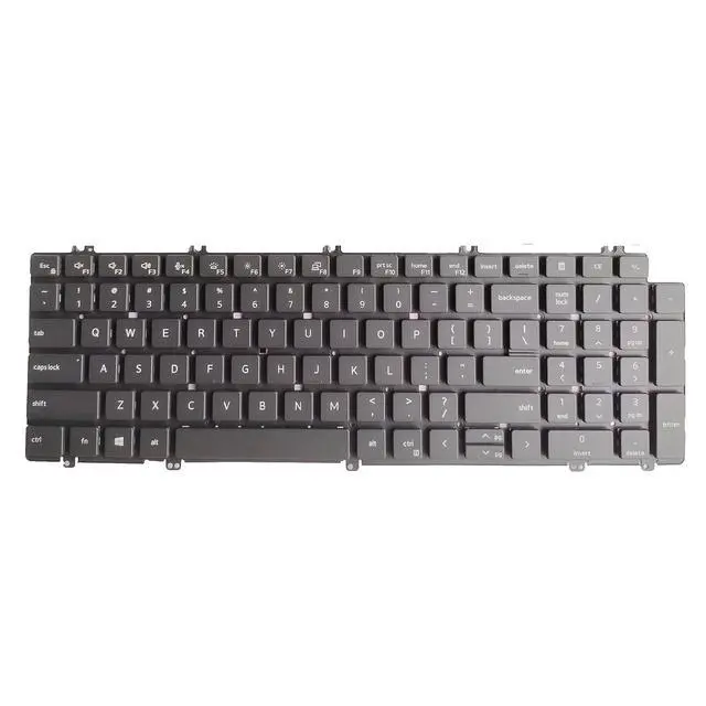 Alt view image 2 of 3 - Laptop Replacement US Layout Keyboard for Dell Latitude 5520 5521 Precision 3560 3561 3570 3571 3580 No TrackPoint Backlit