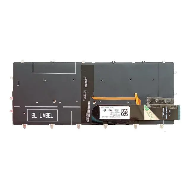 Alt view image 2 of 3 - Laptop Replacement US Layout Keyboard for Dell XPS 13 9305 9370 9380 13-9370 13-9380 P82G 7390 82FHM 082FHM Without Frame,No TrackPoint,Backlit Black