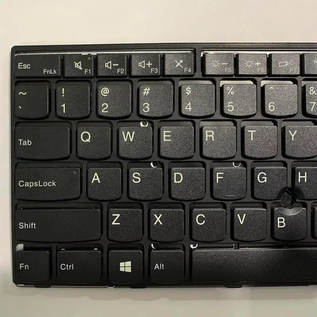 Alt view image 5 of 7 - Laptop Replacement US Keyboard for Lenovo ThinkPad T460s T460p T470s T470p 00PA522 00PA440 01EN752 with Frame,No TrackPoint,No Backlit