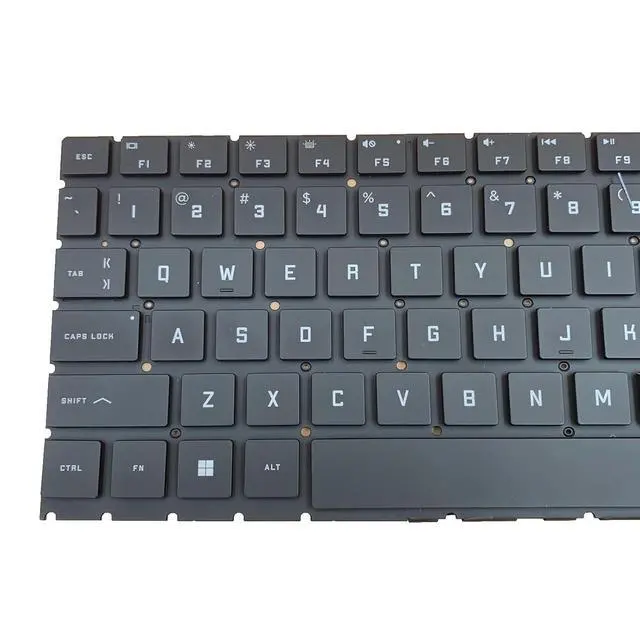 Alt view image 4 of 7 - US Layout Backlit Keyboard for HP OMEN 15 (Keyboard x 1, USB Connectivity, Compatible with TPN-Q238, TPN-Q236, TPN-Q265, TPN-Q267, etc.)