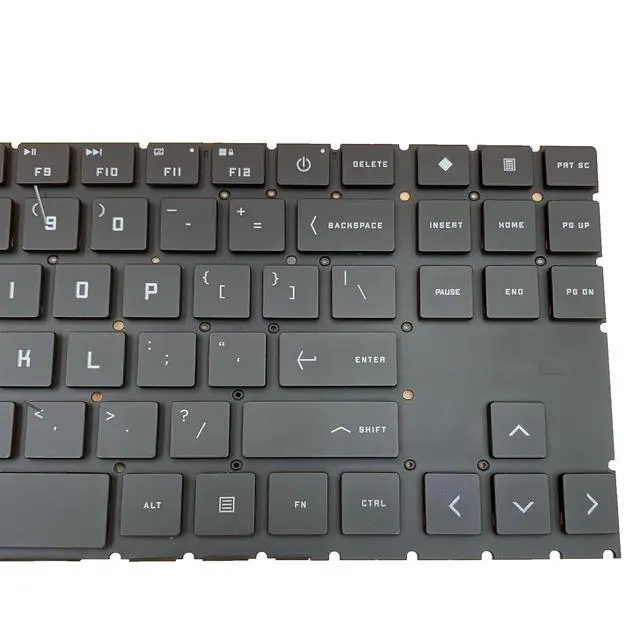 Alt view image 5 of 7 - US Layout Backlit Keyboard for HP OMEN 15 (Keyboard x 1, USB Connectivity, Compatible with TPN-Q238, TPN-Q236, TPN-Q265, TPN-Q267, etc.)