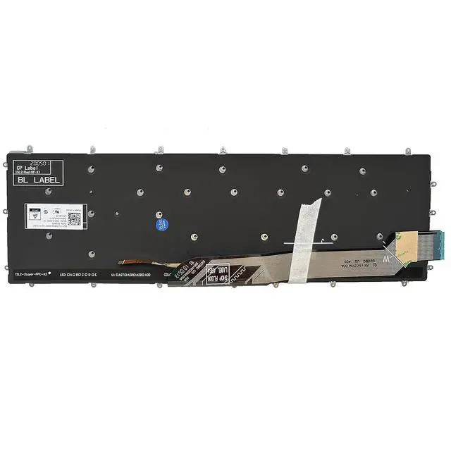 Alt view image 3 of 7 - Laptop Replacement Keyboard for DELL G3 3579 3779 3590,G5 5500 5587 5590, G5 SE 5505,G7 7588 7590 7790 0M6JTP US Layout Backlight Blue